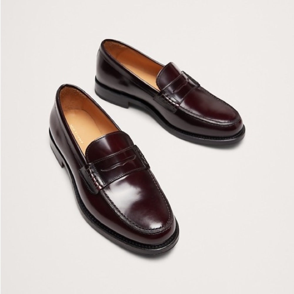 Banana Republic Deep Burgundy Loafers